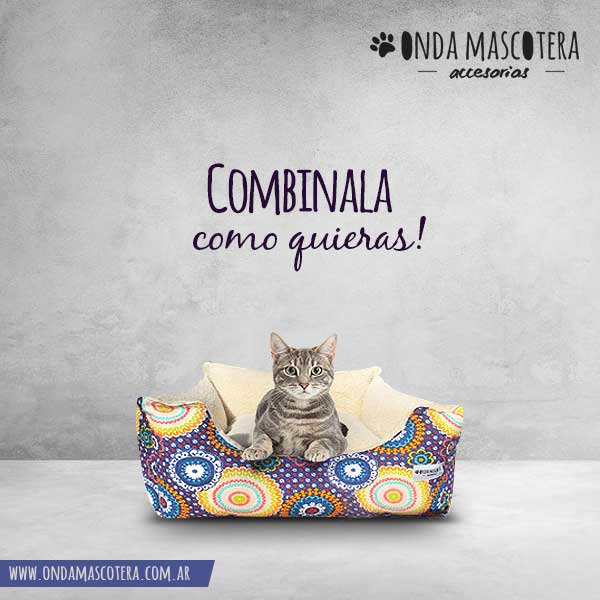 camita con corderito y mandalas gatos