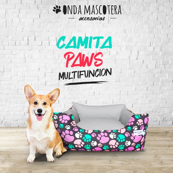 camita camuflado para corgi