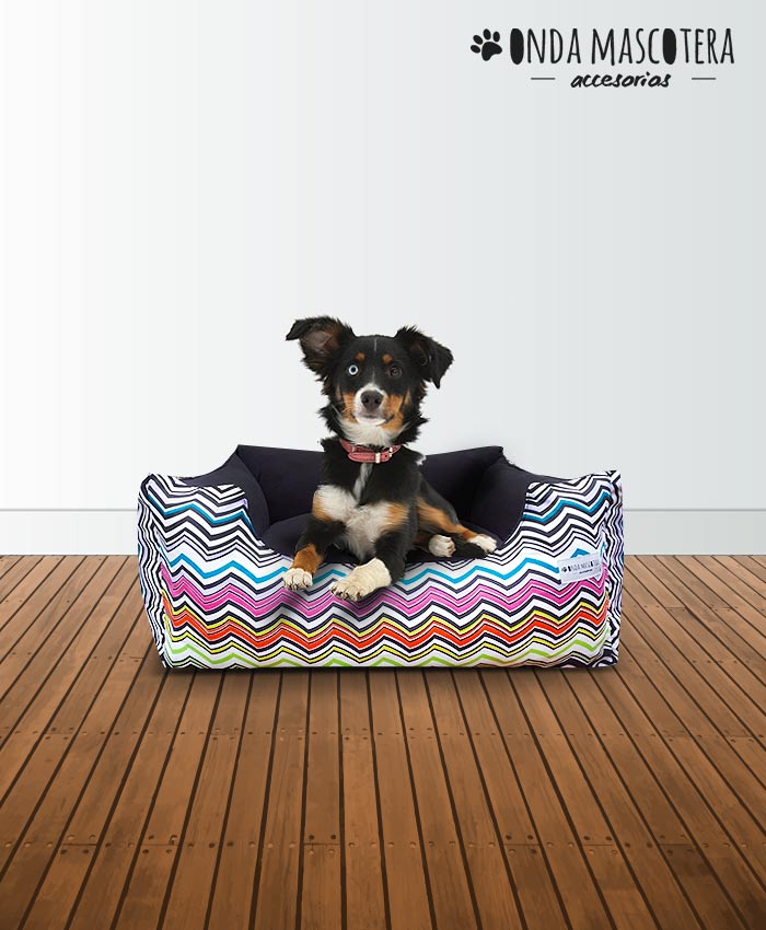 camita para perros raza grande onda mascotera